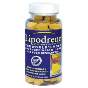 Lipodrene with Ephedra Extract by Hi-Tech Pharmaceuticals - 100 Tablets-0