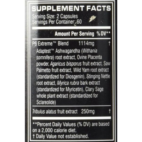 Cellucor P6 Red Extreme - 120 Capsules-688