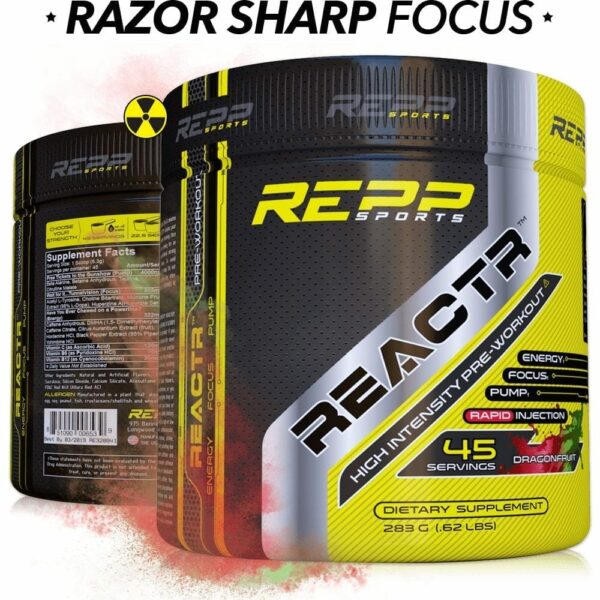 Repp Sports Reactr - Dragon Fruit - 45 Servings