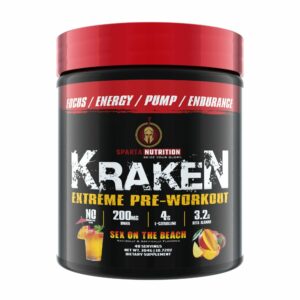 Sparta Nutrition Kraken Pre Workout - Sex on the Beach - 40 Servings