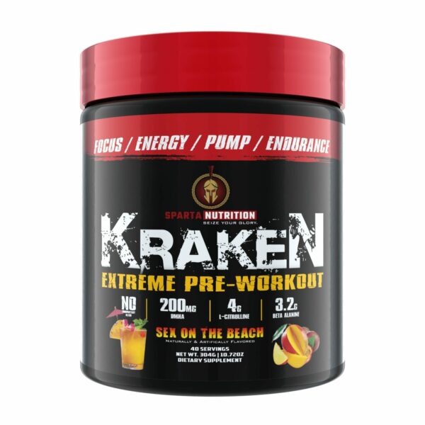 Sparta Nutrition Kraken Pre Workout - Sex on the Beach - 40 Servings