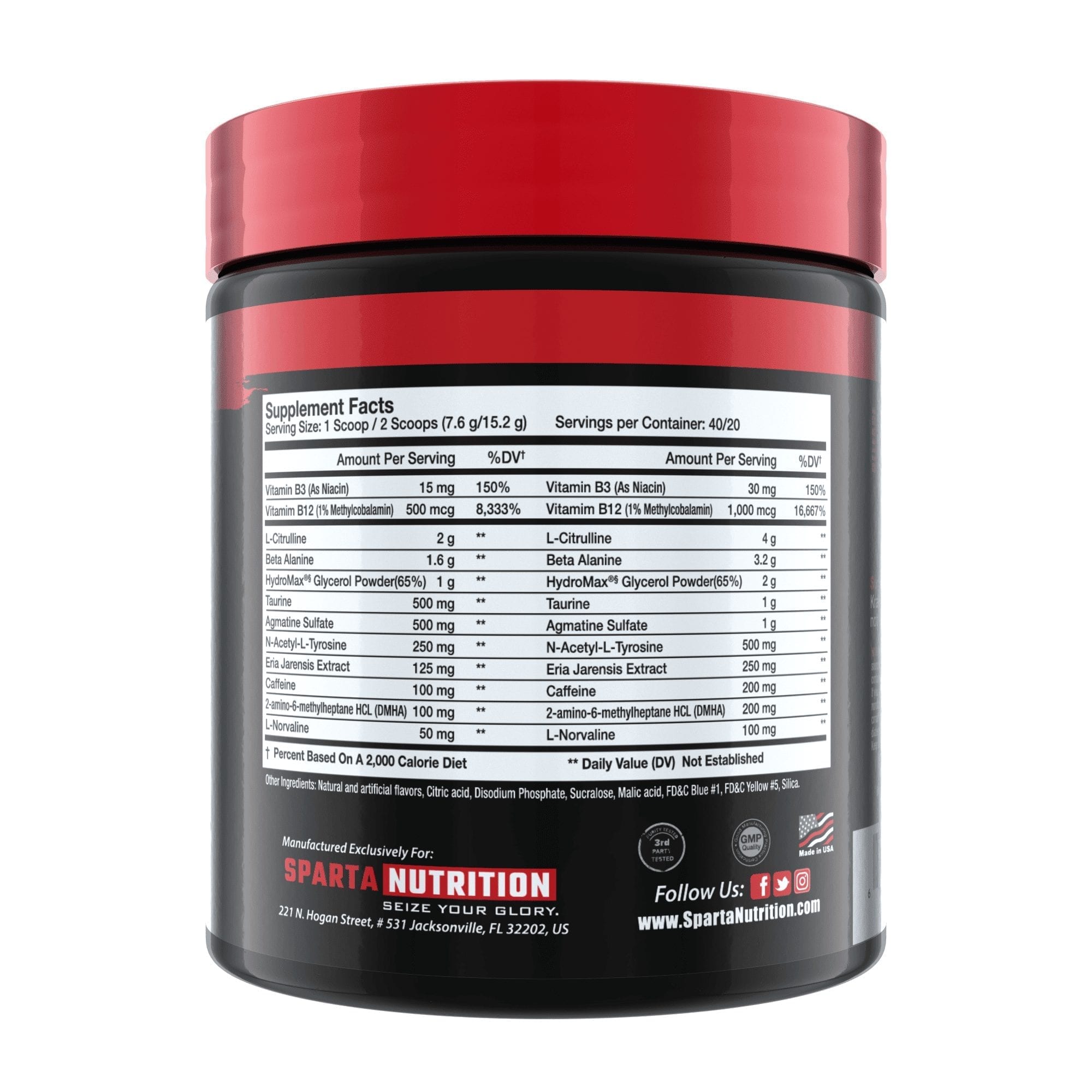 Sparta Nutrition Kraken Pre Workout Sex on the Beach