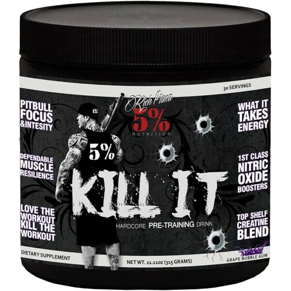 5% Nutrition Kill It Pre-Workout - Grape Bubblegum