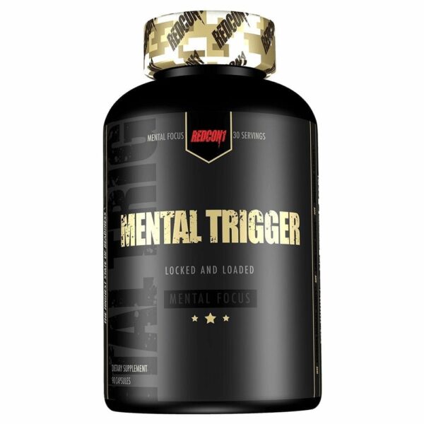 RedCon1 Mental Trigger- Focus Formula Nootropic - 60 Caps