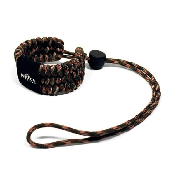 Paracord Camera Wrist Strap – Adjustable Size – 550lb Paracord – 4 Colors – Wrist Strap for Cameras, Binoculars & Other Hand Held Items (Camo)-0