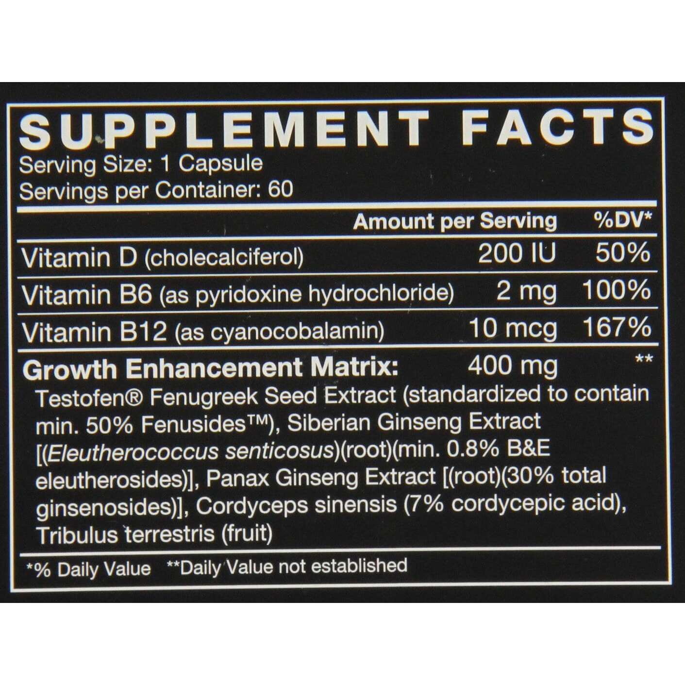 Force Factor Test X180 Ignite 60 Capsules