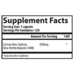 HMB 1000mg Supplement by Selfe - 120 Veggie Caps-2672