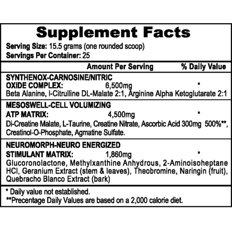 Simple Mesomorph pre workout uk for Beginner