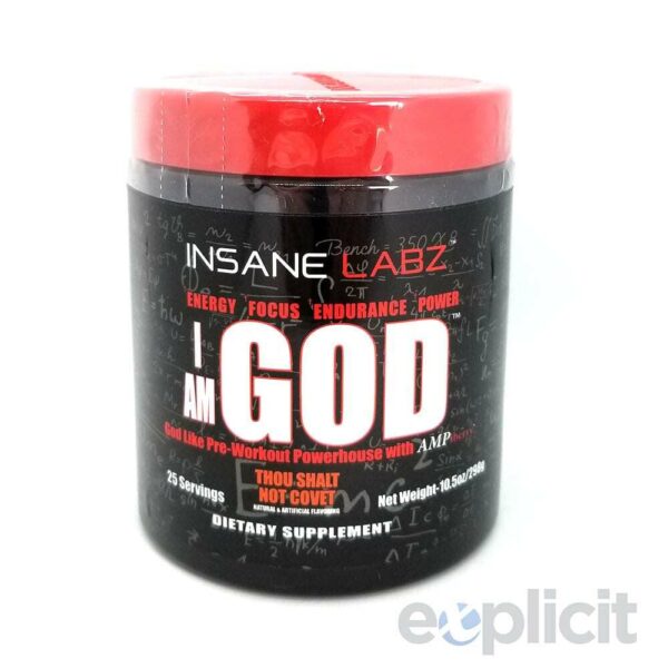 I Am God - Thou Shalt Not Covet - 25 Servings - Insane Labz-0