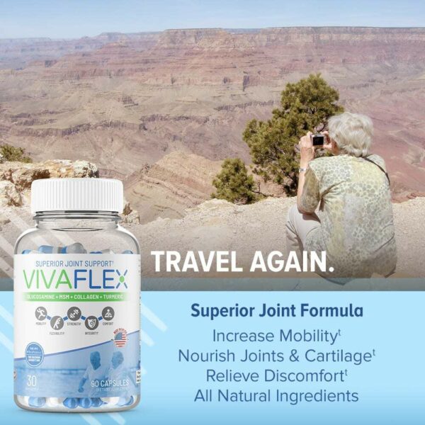 VivaFlex Superior Joint Support - 14 Day Trial Size 42 Capsules - Limited Offer-3163