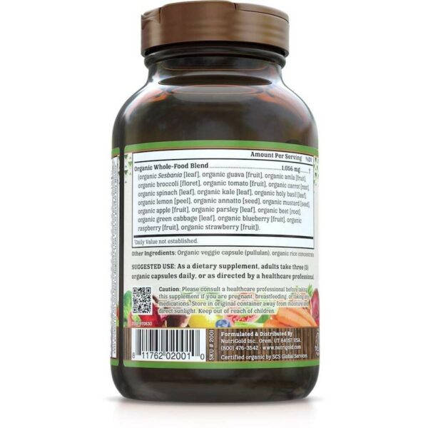 Nutrigold Mens Organic Multi Gold - 90 Veggie Caps-3179