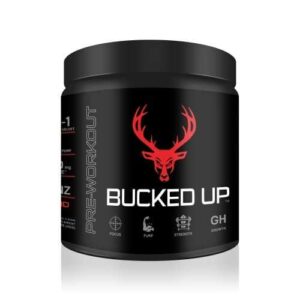 Bucked Up Pre Workout - Blood Raz - 30 Servings - DAS Labs-0