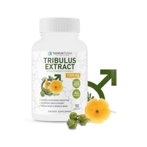 Maximum Strength Tribulus Terrestris 1300mg – 90 Capsules - TerraForm Nutrition-0