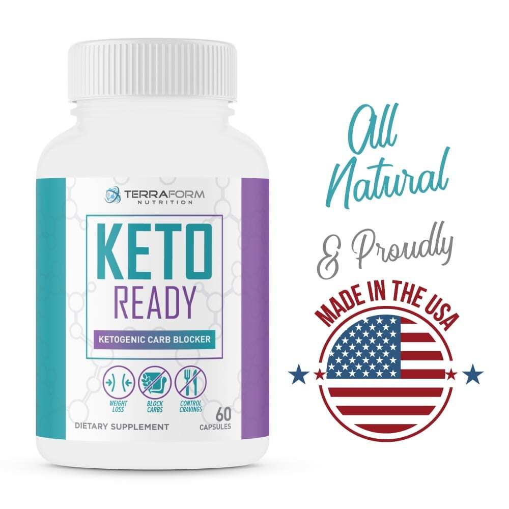 Keto Ready - Max Strength Keto Carb Blocker 1200mg \u2013 60 ...