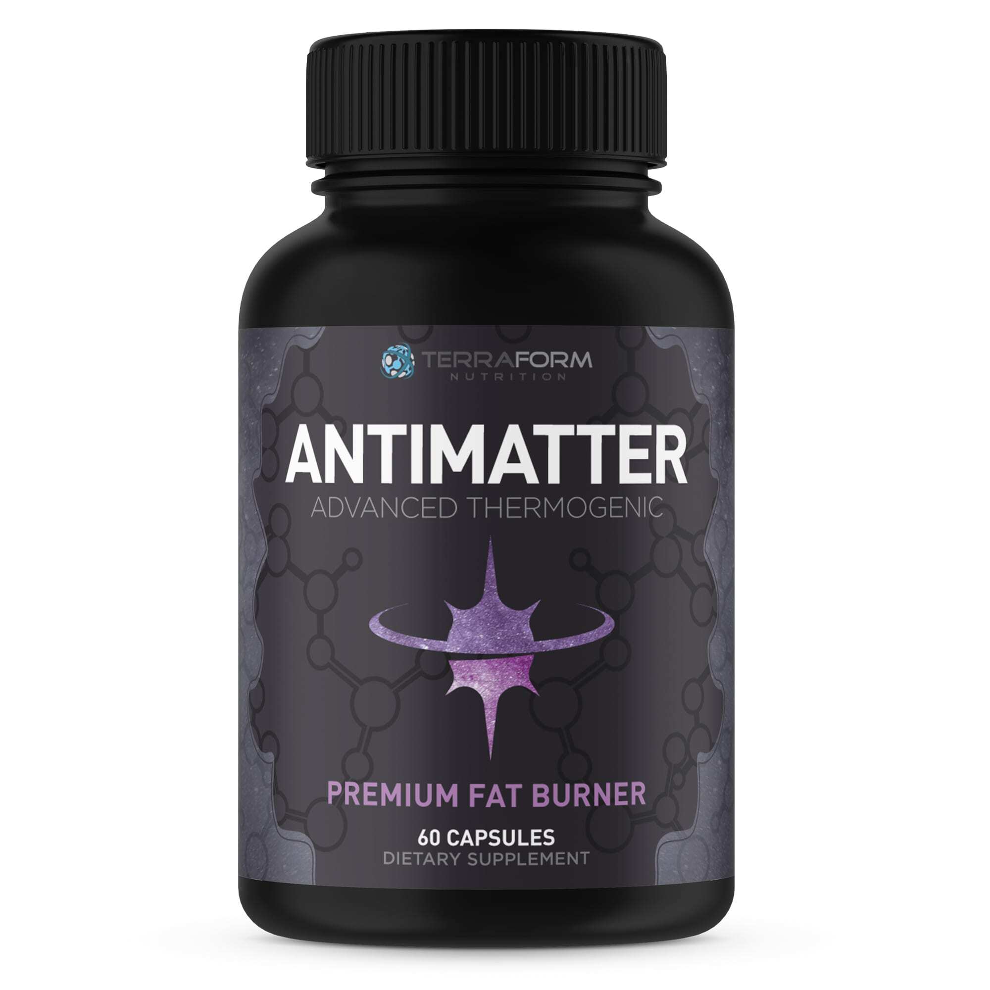 Premium Thermogenic Fat Burner Antimatter 60 Capsules TerraForm
