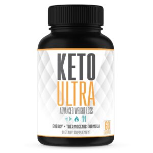Keto Ultra – Powerful Keto Diet Pills – 60 Capsules-0