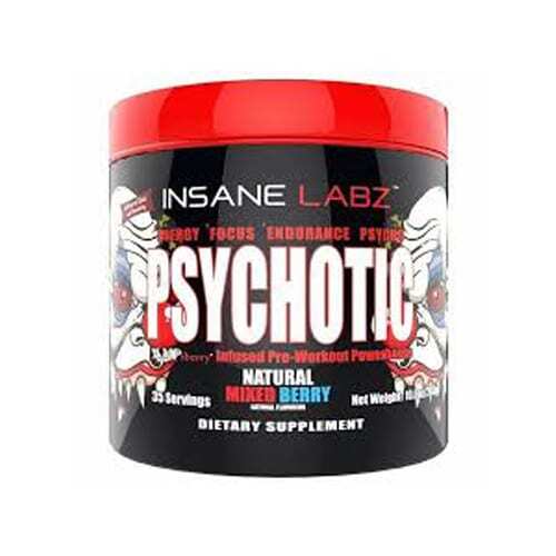 30 Minute Insane Labz Psychotic Pre Workout for Fat Body