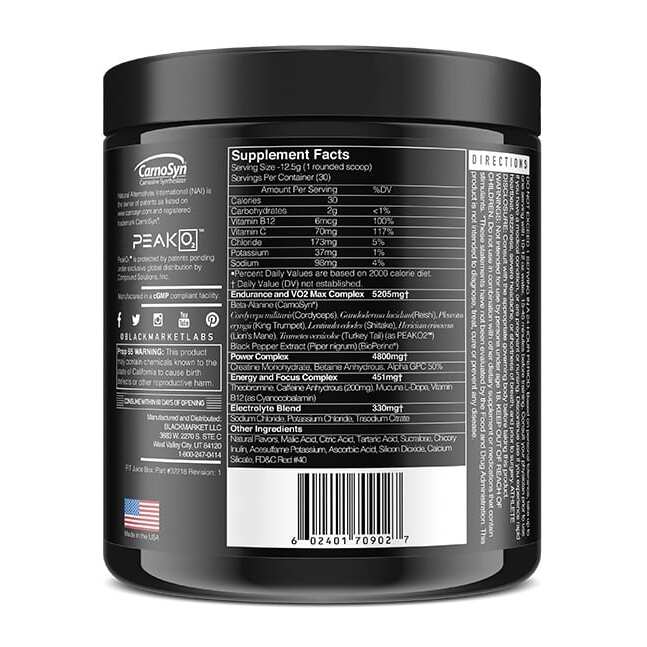 Fit Pre Workout Juice Box 30 Servings By Blackmarket Labs