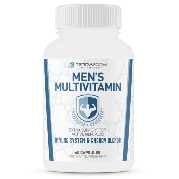 Men’s Multivitamin – Daily Support for Men’s Nutritional Needs – 60 Capsules-0