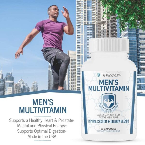 Men’s Multivitamin – Daily Support for Men’s Nutritional Needs – 60 Capsules-3540