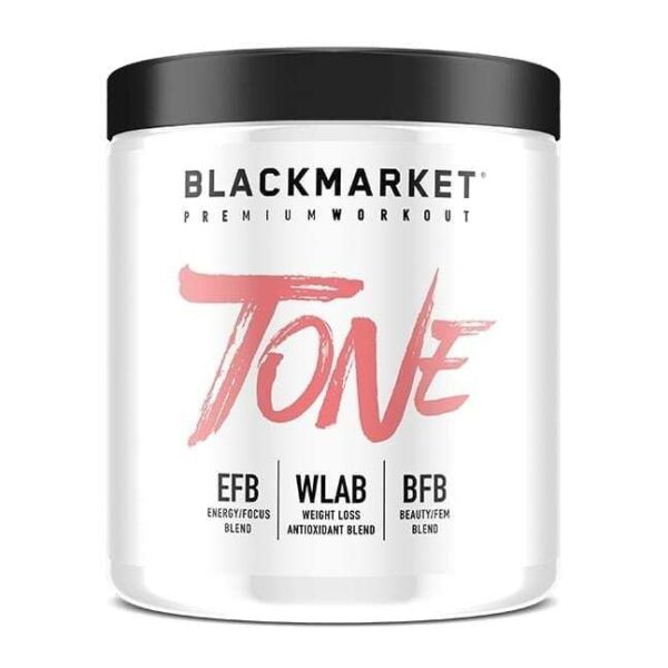 Tone - Women's Pre Workout - Orange Mango - 30 Servings By Blackmarket Labs-0