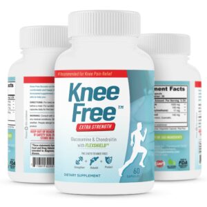Knee Free – Extra Strength, Focused Formula for Knee Pain Relief – 60 Capsules-0