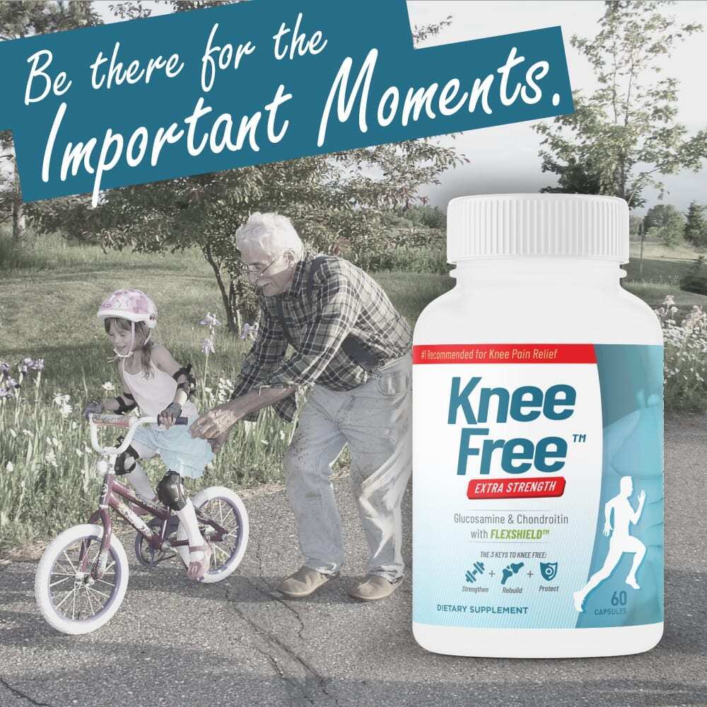 Knee Free Extra Strength, Focused Formula for Knee Pain Relief 60