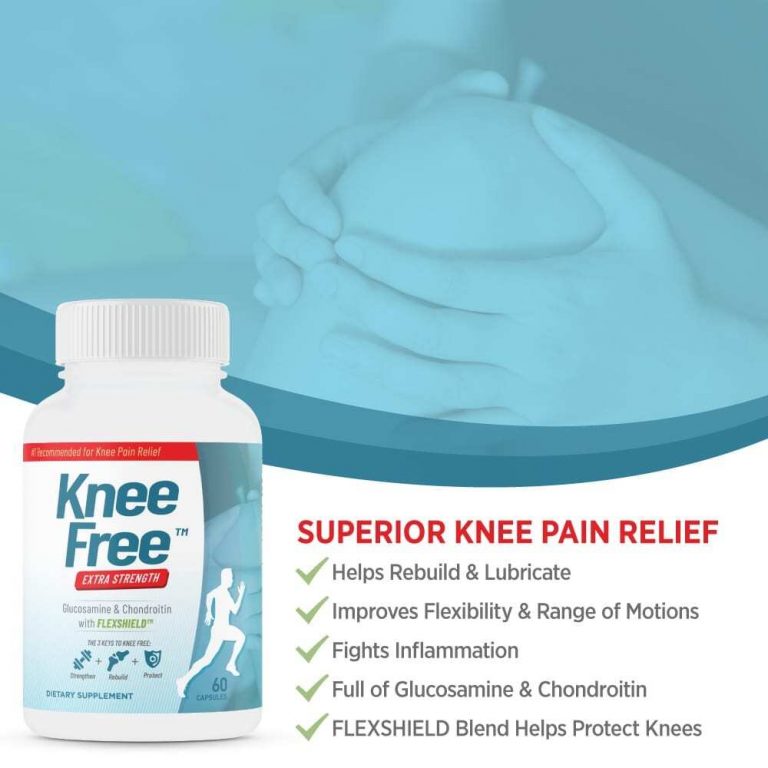 Knee Free – Extra Strength, Focused Formula for Knee Pain Relief – 60 ...