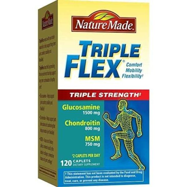 TripleFlex - Triple Strength - 120 Count By Nature Made-0