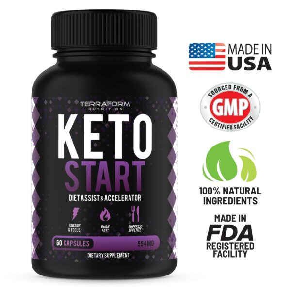 Keto Start – Keto Diet Supplement – 60 Capsules-3702