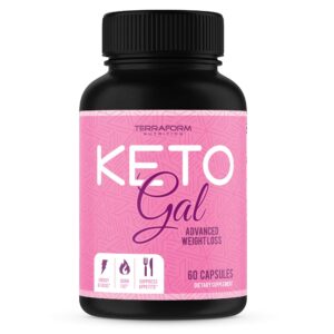Keto Gal – Keto Diet Weight Loss for Women – 60 Capsules-0